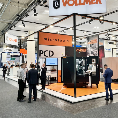 Vollmer presents VHybrid 260 knife sharpening machine at EMO 2023